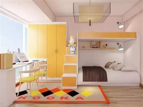 床頭放植物 兒童房設計